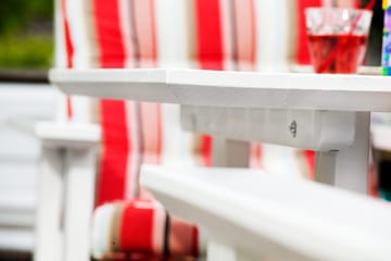 Fåtölj Hillerstorp Herrgård - Vit - Utemöbler & utemiljö - Utestol & trädgårdsstol - Utefåtölj & loungefåtölj