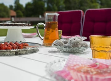 Fåtölj Hillerstorp Herrgård - Vit - Utemöbler & utemiljö - Utestol & trädgårdsstol - Utefåtölj & loungefåtölj