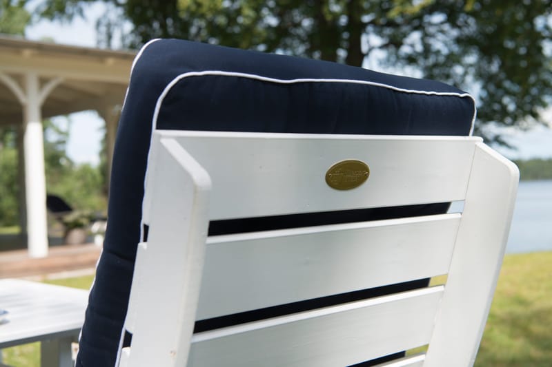 Fåtölj Hillerstorp Herrgård - Vit - Utemöbler & utemiljö - Utestol & trädgårdsstol - Utefåtölj & loungefåtölj