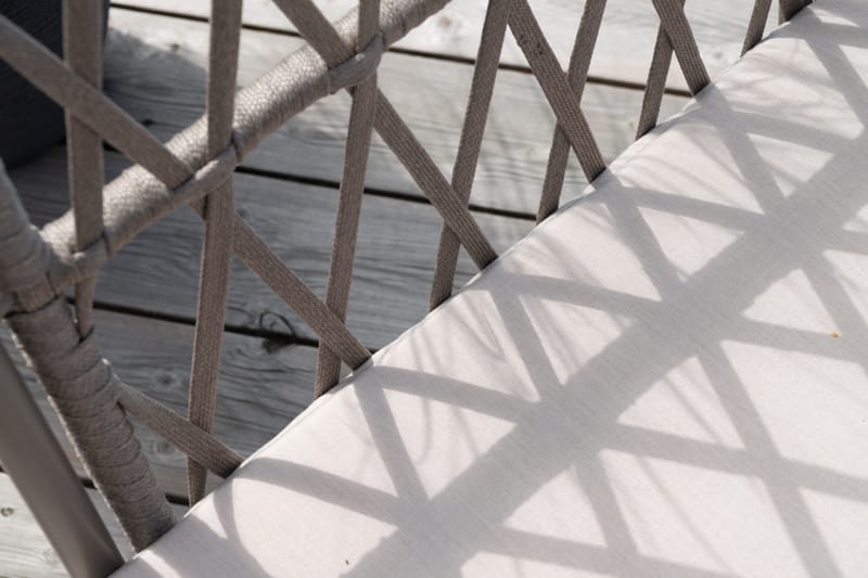 Fåtölj Hillerstorp Jet Set Lounge - Beige - Utemöbler & utemiljö - Utestol & trädgårdsstol - Utefåtölj & loungefåtölj