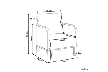 Fåtölj Montefalco - Utemöbler & utemiljö - Utestol & trädgårdsstol - Utefåtölj & loungefåtölj