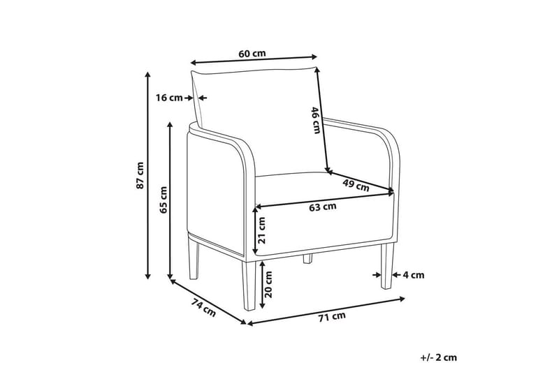 Fåtölj Montefalco - Utemöbler & utemiljö - Utestol & trädgårdsstol - Utefåtölj & loungefåtölj