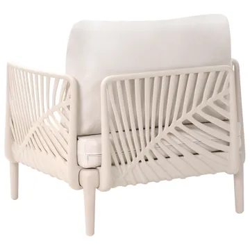 Fåtölj utomhus Saturnia - Beige - Utemöbler & utemiljö - Utestol & trädgårdsstol - Utefåtölj & loungefåtölj