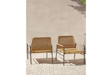 Fåtölj Prasimo set om 2 - Utemöbler & utemiljö - Utestol & trädgårdsstol - Utefåtölj & loungefåtölj