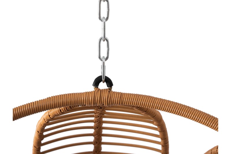 Floressa Hängstol Utomhus - Hängfåtölj - Hänggunga med stativ till balkong uteplats 105 cm - Brun - Utemöbler & utemiljö - Utestol & trädgårdsstol - Hängfåtölj & hängstol utomhus