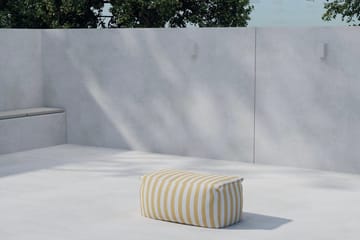 Fotpall Redang Utomhus - gul - Utemöbler & utemiljö - Utestol & trädgårdsstol - Solstol