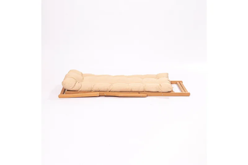 Gardellis Solstol 40x40 cm - Brun/Cream - Utemöbler & utemiljö - Utestol & trädgårdsstol - Solstol