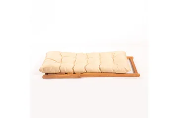 Gardellis Solstol 66x48 cm - Brun/Cream - Utemöbler & utemiljö - Utestol & trädgårdsstol - Solstol