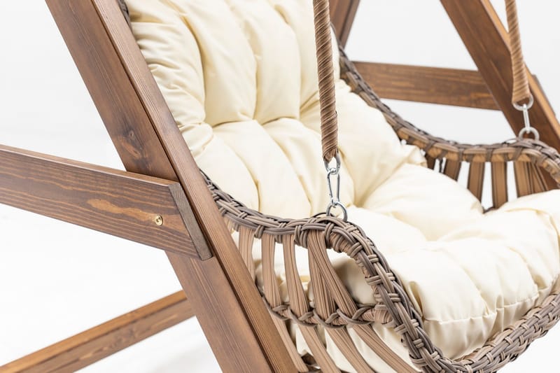 Goreme Hängstol Utomhus 160x120 cm - Cream - Utemöbler & utemiljö - Utestol & trädgårdsstol - Hängfåtölj & hängstol utomhus