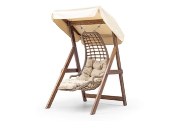 Goreme Hängstol Utomhus 160x120 cm - Cream - Utemöbler & utemiljö - Utestol & trädgårdsstol - Hängfåtölj & hängstol utomhus