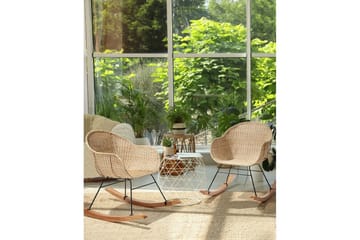 Gungstol Lavinio set om 2 - Utemöbler & utemiljö - Utestol & trädgårdsstol - Gungstol utomhus