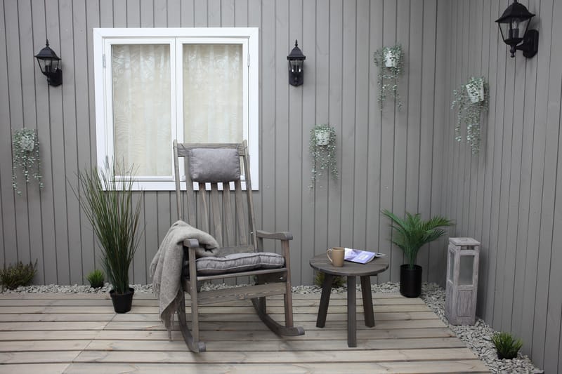 Gungstol Ellabell Vit - Vit - Utemöbler & utemiljö - Utestol & trädgårdsstol - Gungstol utomhus