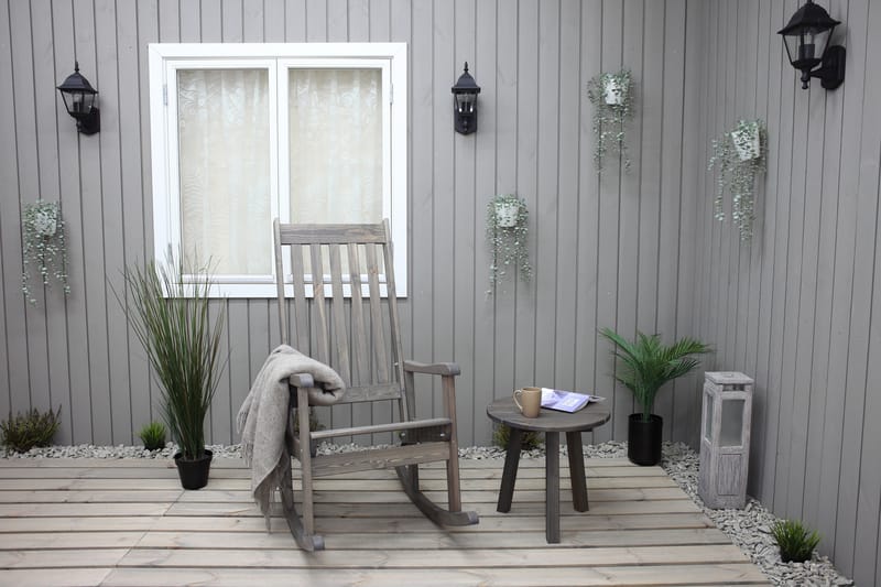 Gungstol Ellabell Vit - Vit - Utemöbler & utemiljö - Utestol & trädgårdsstol - Gungstol utomhus