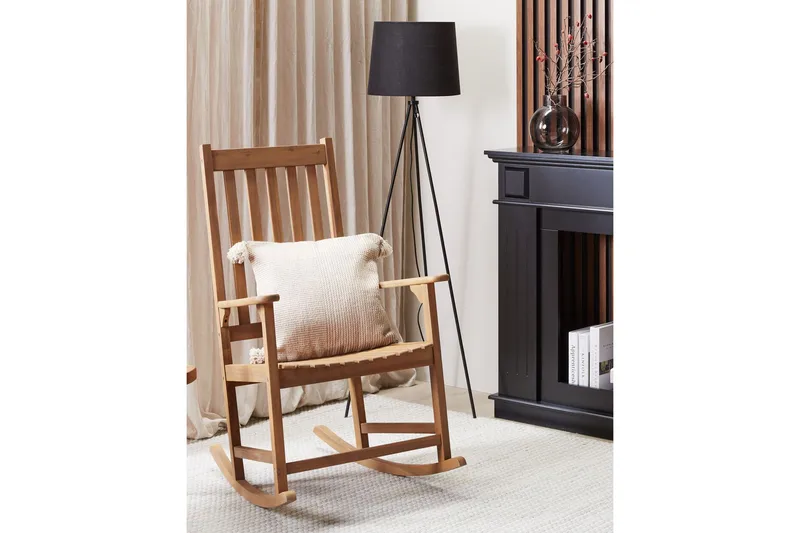 Gungstol utomhus Emiliano - Ljusbrun - Utemöbler & utemiljö - Utestol & trädgårdsstol - Gungstol utomhus