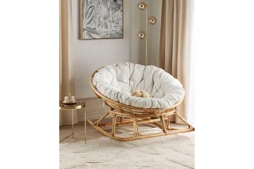 Gungstol utomhus Niverville - Natural/Beige - Utemöbler & utemiljö - Utestol & trädgårdsstol - Gungstol utomhus