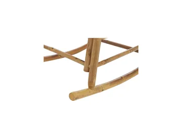 Gungstol utomhus Vonsha - Vit/Ljusbrun - Utemöbler & utemiljö - Utestol & trädgårdsstol - Gungstol utomhus