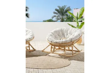 Gungstol utomhus Niverville - Natural/Beige - Utemöbler & utemiljö - Utestol & trädgårdsstol - Gungstol utomhus