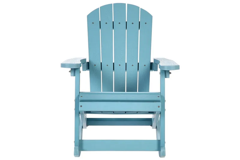 Trädgårdsgungstol Adirondack - Blå - Utemöbler & utemiljö - Utestol & trädgårdsstol - Gungstol utomhus