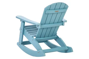 Trädgårdsgungstol Adirondack - Blå - Utemöbler & utemiljö - Utestol & trädgårdsstol - Gungstol utomhus