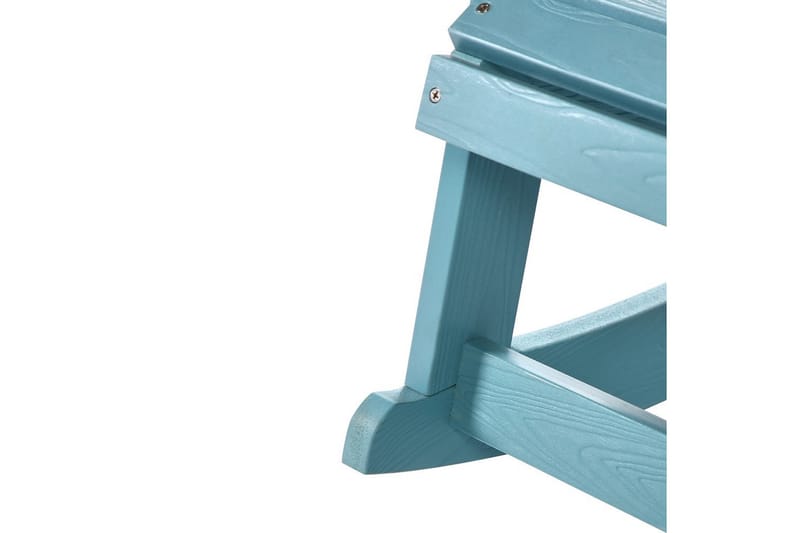 Trädgårdsgungstol Adirondack - Blå - Utemöbler & utemiljö - Utestol & trädgårdsstol - Gungstol utomhus