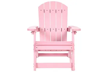 Trädgårdsgungstol Adirondack - Rosa - Utemöbler & utemiljö - Utestol & trädgårdsstol - Gungstol utomhus