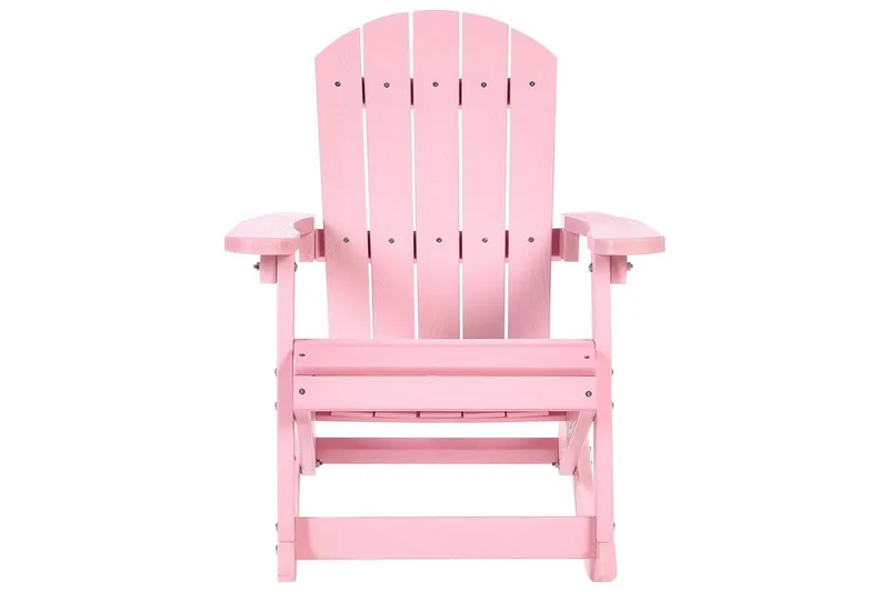 Trädgårdsgungstol Adirondack - Rosa - Utemöbler & utemiljö - Utestol & trädgårdsstol - Gungstol utomhus