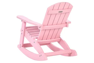 Trädgårdsgungstol Adirondack - Rosa - Utemöbler & utemiljö - Utestol & trädgårdsstol - Gungstol utomhus