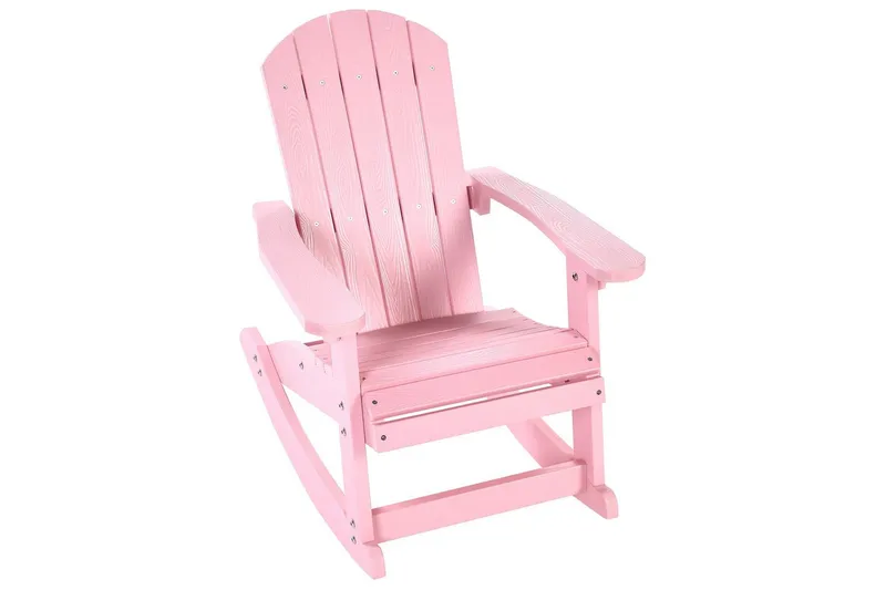 Trädgårdsgungstol Adirondack - Rosa - Utemöbler & utemiljö - Utestol & trädgårdsstol - Gungstol utomhus