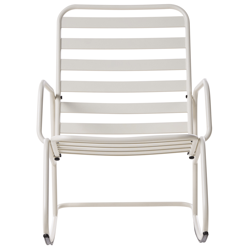 Gungstol utomhus Turi Metall - Vit - Utemöbler & utemiljö - Utestol & trädgårdsstol - Gungstol utomhus