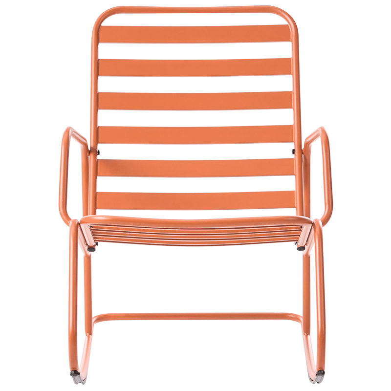 Gungstol utomhus Turi - Orange - Utemöbler & utemiljö - Utestol & trädgårdsstol - Gungstol utomhus