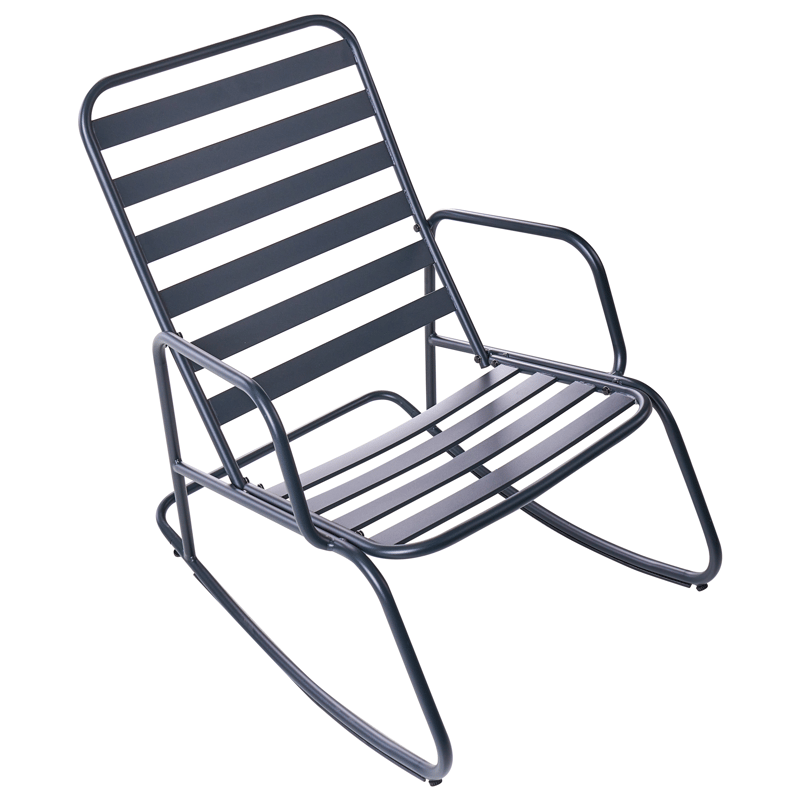 Gungstol utomhus Turi - Svart - Utemöbler & utemiljö - Utestol & trädgårdsstol - Gungstol utomhus