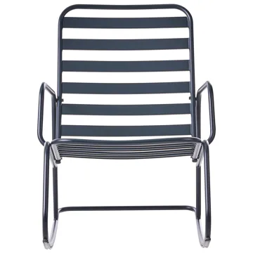 Gungstol utomhus Turi - Svart - Utemöbler & utemiljö - Utestol & trädgårdsstol - Gungstol utomhus