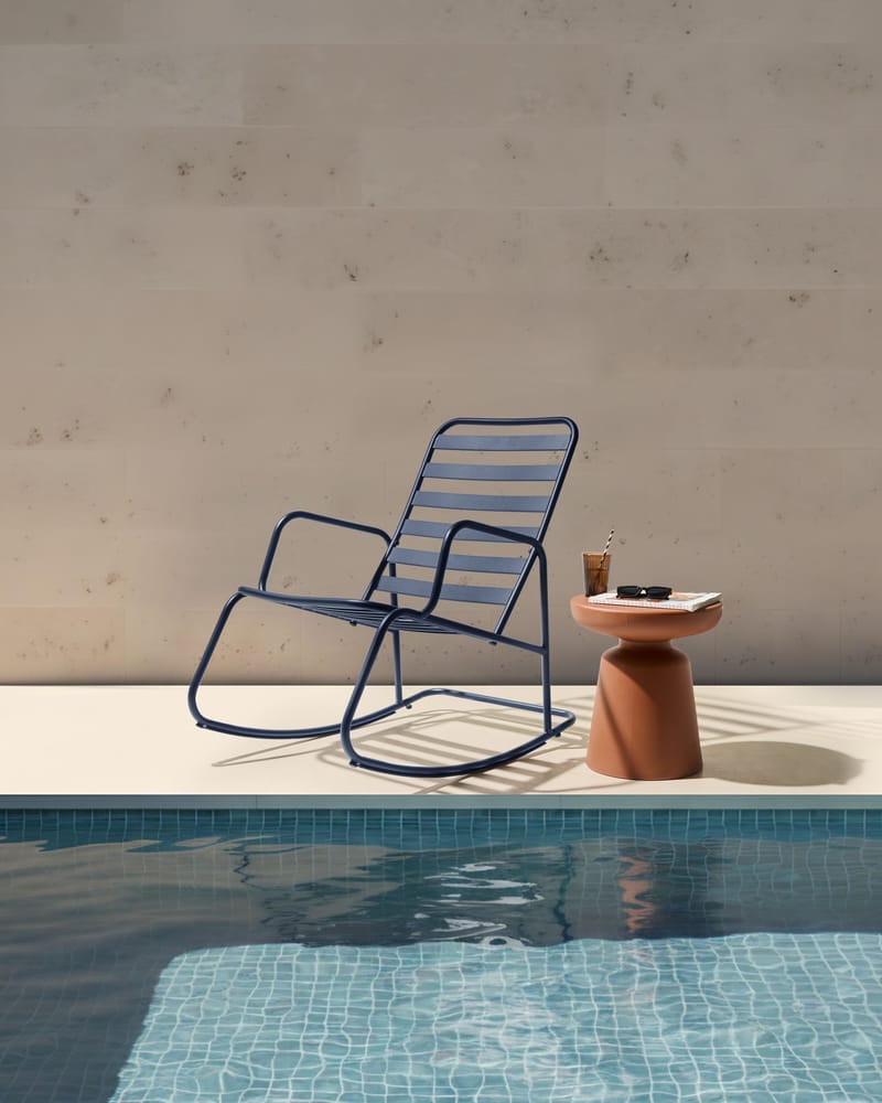 Gungstol utomhus Turi - Svart - Utemöbler & utemiljö - Utestol & trädgårdsstol - Gungstol utomhus