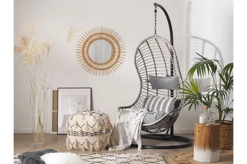 Appuna Hängstol Utomhus med Stativ - Grå - Utemöbler & utemiljö - Utestol & trädgårdsstol - Hängfåtölj & hängstol utomhus