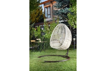 Hängstol Utomhus Arhavi - Beige - Utemöbler & utemiljö - Utestol & trädgårdsstol - Hängfåtölj & hängstol utomhus
