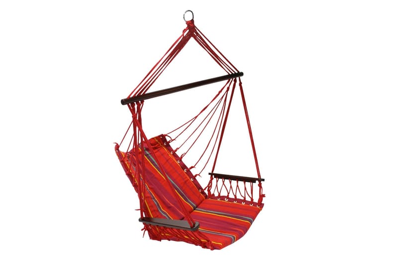 Hängstol Utomhus Hip med dynor, Röd
