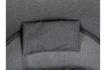 Hängstol utomhus med stativ och ställning med tak - Hänggunga - Hängfåtölj - Svart - Utemöbler & utemiljö - Utestol & trädgårdsstol - Hängfåtölj & hängstol utomhus