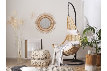 Hacksta Hängstol Utomhus med Stativ - Beige - Utemöbler & utemiljö - Utestol & trädgårdsstol - Hängfåtölj & hängstol utomhus