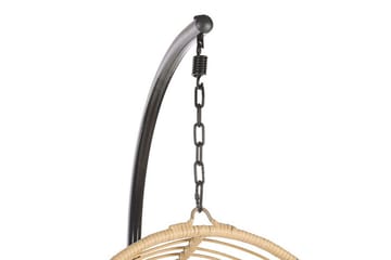 Hallstavik Hängstol Utomhus med Stativ - Beige - Utemöbler & utemiljö - Utestol & trädgårdsstol - Hängfåtölj & hängstol utomhus