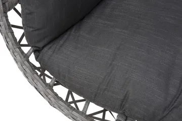 Hillerstorp Droppen Hängstol Utomhus 120x125 cm - Svartvit - Utemöbler & utemiljö - Utestol & trädgårdsstol - Hängfåtölj & hängstol utomhus