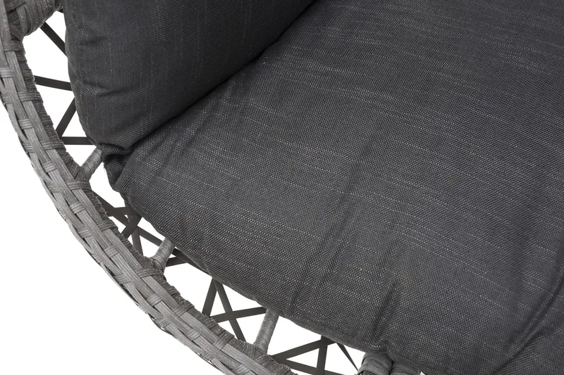 Hillerstorp Droppen Hängstol Utomhus 120x125 cm - Svartvit - Utemöbler & utemiljö - Utestol & trädgårdsstol - Hängfåtölj & hängstol utomhus