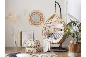 Kartberg Hängstol Utomhus med Stativ - Beige - Utemöbler & utemiljö - Utestol & trädgårdsstol - Hängfåtölj & hängstol utomhus