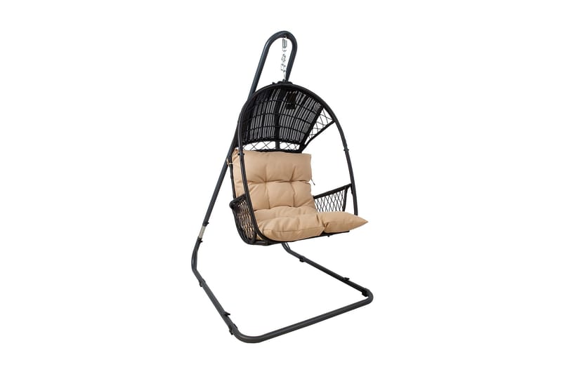 Mörkgrå Stativ för Hängstol Utomhus