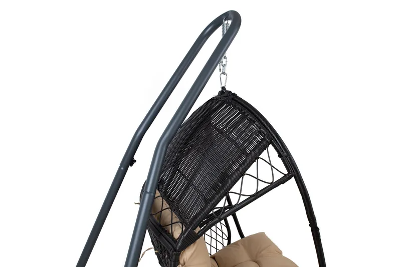 Mörkgrå Stativ för Hängstol Utomhus - Utemöbler & utemiljö - Utestol & trädgårdsstol - Hängfåtölj & hängstol utomhus