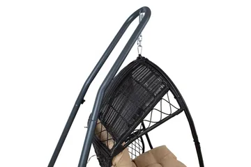 Mörkgrå Stativ för Hängstol Utomhus - Utemöbler & utemiljö - Utestol & trädgårdsstol - Hängfåtölj & hängstol utomhus