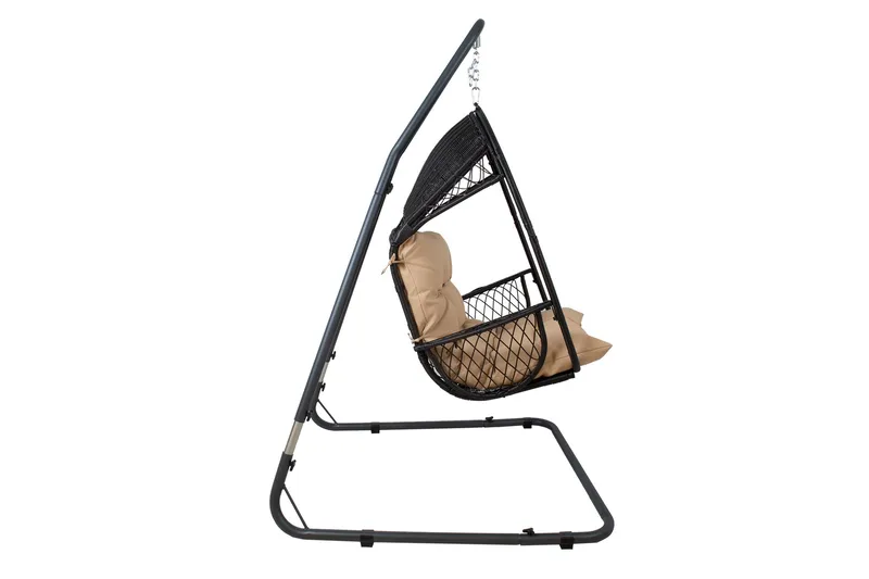 Mörkgrå Stativ för Hängstol Utomhus - Utemöbler & utemiljö - Utestol & trädgårdsstol - Hängfåtölj & hängstol utomhus