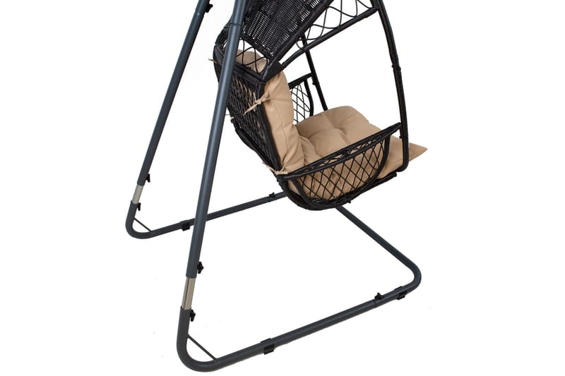 Mörkgrå Stativ för Hängstol Utomhus - Utemöbler & utemiljö - Utestol & trädgårdsstol - Hängfåtölj & hängstol utomhus