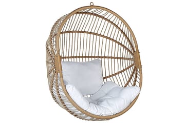 Hängstol Acri - Beige, vit - Utemöbler & utemiljö - Utestol & trädgårdsstol - Hängfåtölj & hängstol utomhus