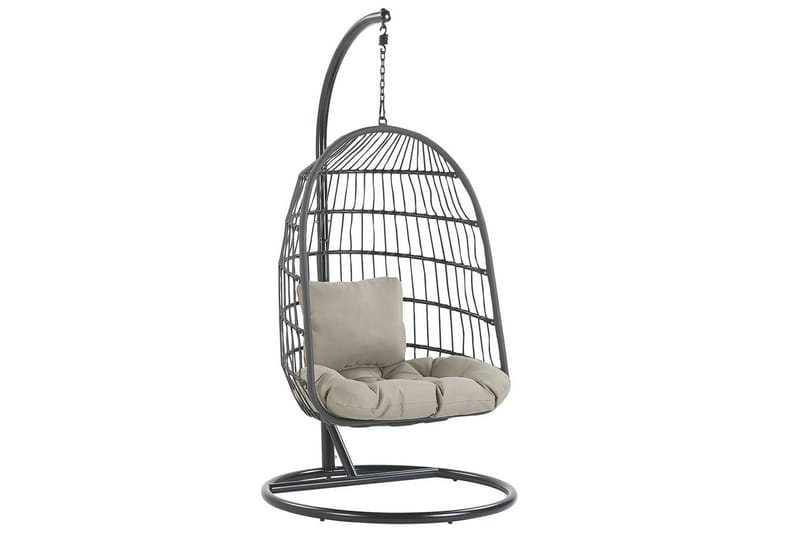 Hängstol Allera, Svart, Grå