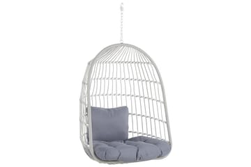 Hängstol Allera - Vit, Grå - Utemöbler & utemiljö - Utestol & trädgårdsstol - Hängfåtölj & hängstol utomhus